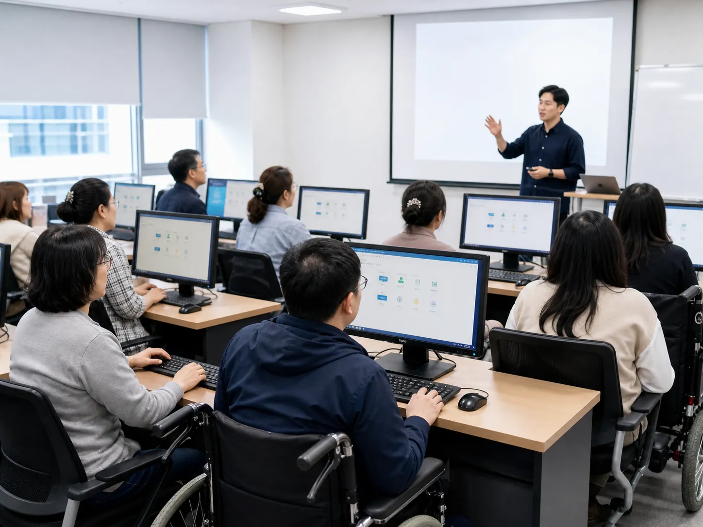 정보화교육 수업 현장